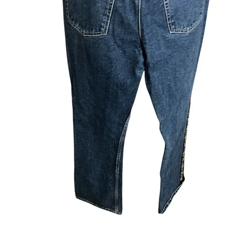 Womens Vintage Wide Leg
Baggy Jeans No Excuses 8 - Picture 4 of 14